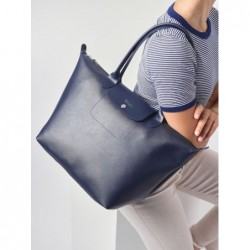 Sac shopping L Le Pliage City LONGCHAMP Navy