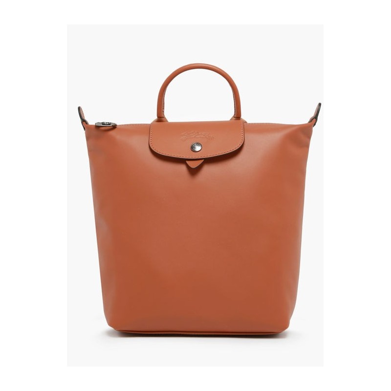 Sac à dos femme Le Pliage Xtra cuir LONGCHAMP Cognac