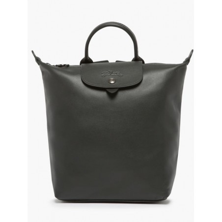 Sac à dos femme Le Pliage Xtra cuir LONGCHAMP Ecru