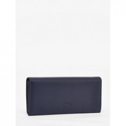 PORTE MONNAIE cuir le foulonné LONGCHAMP Navy