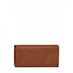 PORTE MONNAIE cuir le foulonné LONGCHAMP Caramel