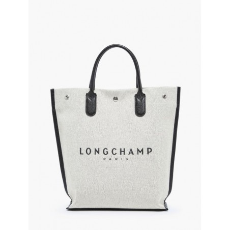 Sac cabas M Essential en toile LONGCHAMP Ecru