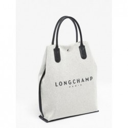 Sac cabas M Essential en toile LONGCHAMP Ecru