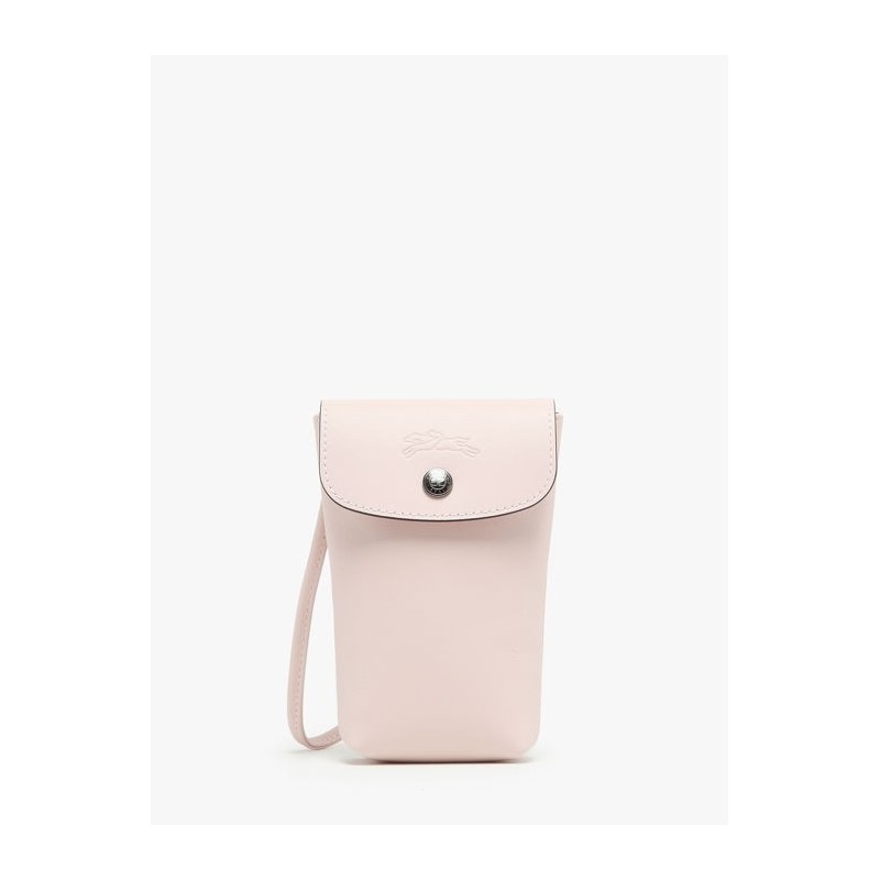 Étui téléphone Le Pliage Xtra cuir LONGCHAMP Nude