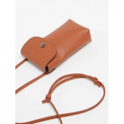 Étui téléphone Le Pliage Xtra cuir LONGCHAMP Cognac