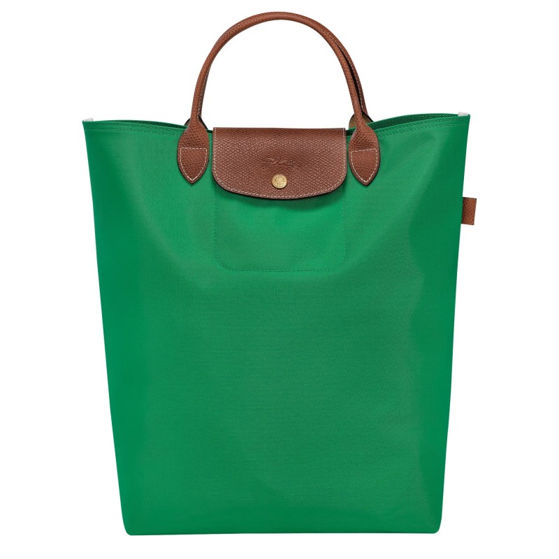 Longchamp Sac cabas porté main M Le Pliage Original Vert