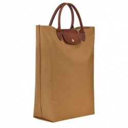 Longchamp Sac cabas porté main M Le Pliage Original Chamois