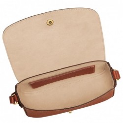 Longchamp Sac porté travers S Epure en cuir Brun