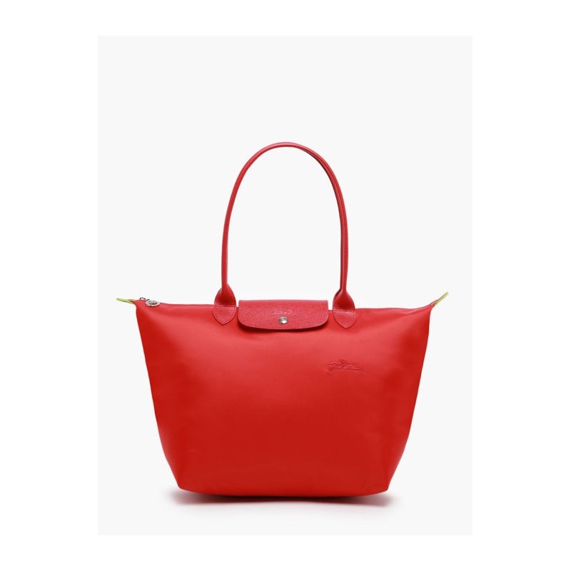 Sac porté épaule L Le Pliage Green LONGCHAMP Tomate