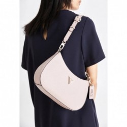 Guess NOELLE TOP ZIP SHOULDER BAG Sac à main rosewood