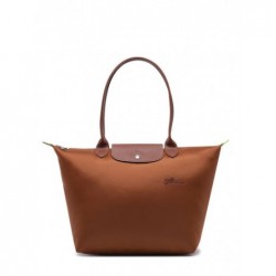 Sac porté épaule L Le Pliage Green LONGCHAMP Cognac