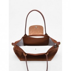 Sac porté épaule L Le Pliage Green LONGCHAMP Cognac