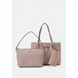 Guess BRENTON TOTE SET Sac à main ash rose