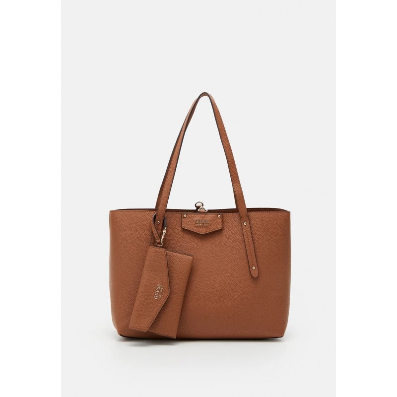 Guess BRENTON TOTE SET Sac à main caramel