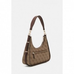 Guess NOREEN TOP ZIP SHOULDER BAG Sac à main brun