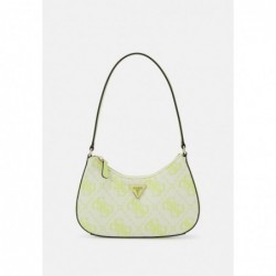 Guess RUMA MINI TOP ZIP Sac à main chartreuse