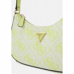 Guess RUMA MINI TOP ZIP Sac à main chartreuse