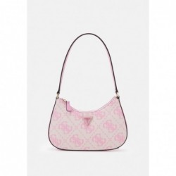 Guess RUMA MINI TOP ZIP Sac à main pink