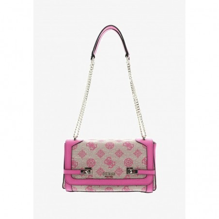 Guess LORALEE CONVERTIBLE FLAP Sac à main pink