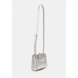 Guess KATEY MINI PATENT Sac à main silver-coloured