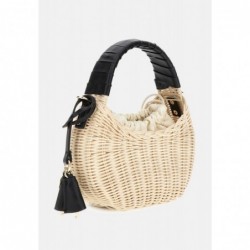 Guess Sac à main blanc noir multi