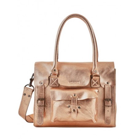 Sac LeRive Gauche M cuir PAUL MARIUS Or rose