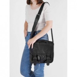 Le Cartable S cuir PAUL MARIUS Noir