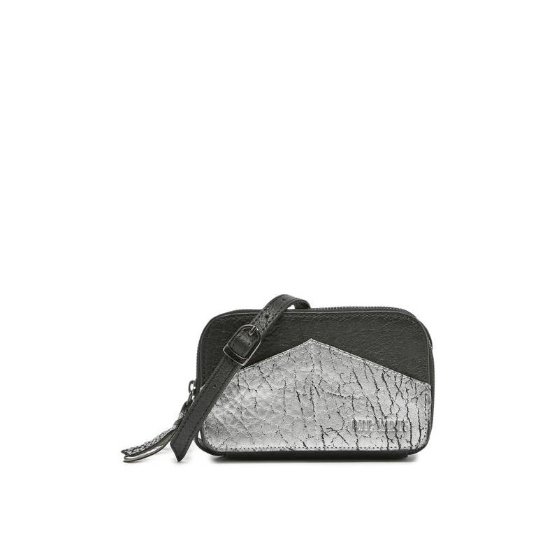 Sac banane Paula Argento cuir PAUL MARIUS Noir