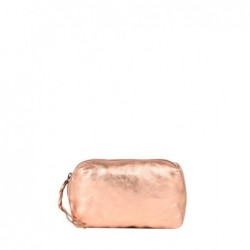 Trousse cuir PAUL MARIUS Or rose