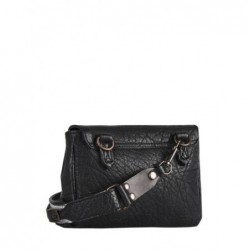 Sac Suzon S Argento cuir PAUL MARIUS Noir