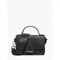 Sac bandoulière XS Altesse cuir ETRIER Noir