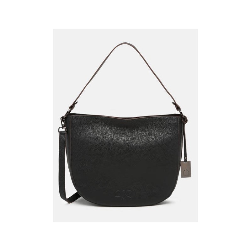 Sac Besace Ecuyer cuir ETRIER Noir