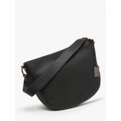 Sac Besace Ecuyer cuir ETRIER Noir