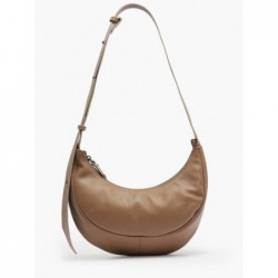 Sac bandoulière Sosoomao cuir ETRIER Beige