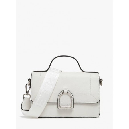 Sac bandoulière S Altesse cuir ETRIER Blanc