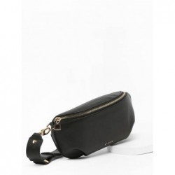 Sac banane M Tradition cuir ETRIER Noir