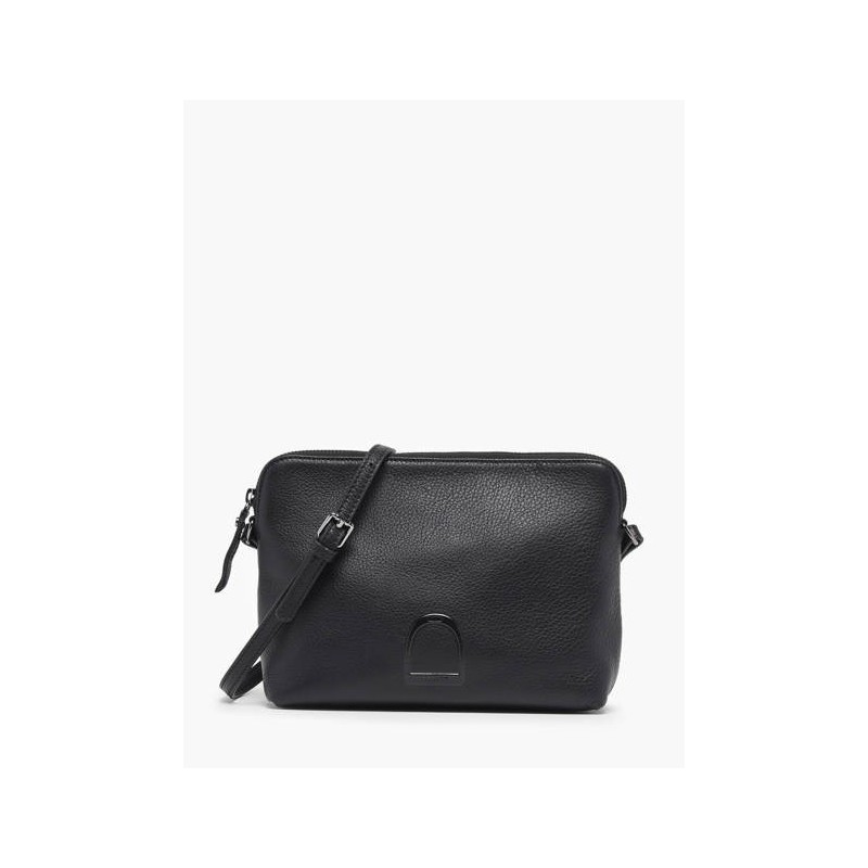 Sac bandoulière Balade cuir ETRIER Noir