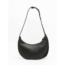 Sac bandoulière S Sosoomao cuir ETRIER Noir