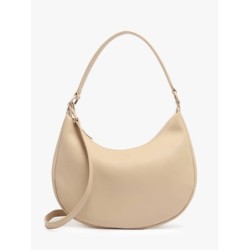 Sac porté épaule Oxer cuir ETRIER Beige