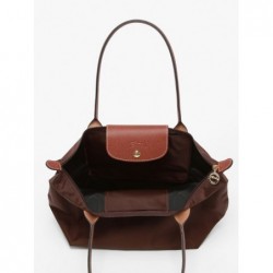 Sac shopping S Le pliage LONGCHAMP Ebène