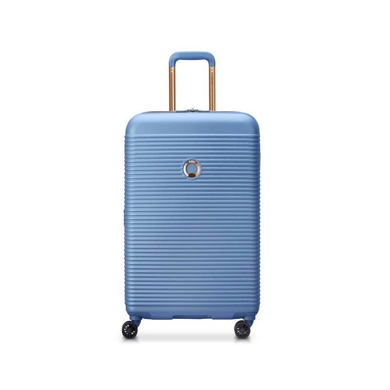 Valise rigide Freestyle DELSEY 67cm Bleu ciel En stock