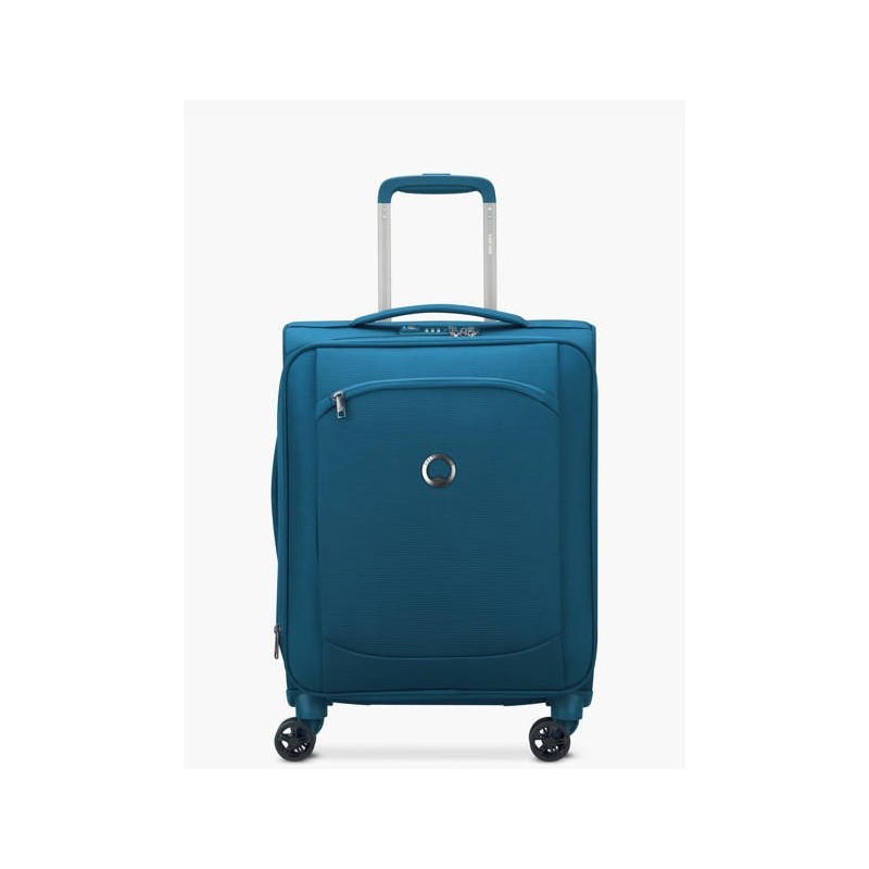 Valise cabine DELSEY 55cm Bleu En stock