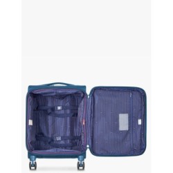 Valise cabine DELSEY 55cm Bleu En stock