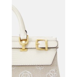 Guess SESTRI LUXURY SATCHEL Sac à main crème