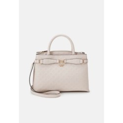 Guess ARLENA LOGO GIRLFRIEND SATCHEL Sac à main taupe