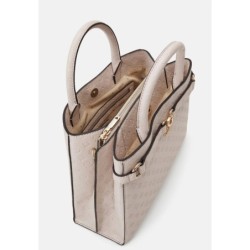 Guess ARLENA LOGO GIRLFRIEND SATCHEL Sac à main taupe