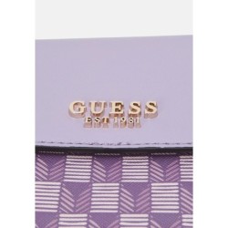 Guess HALLIE Sac à main lilac logo