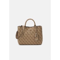 Guess MERIDIAN GIRLFRIEND SATCHEL Sac à main latte