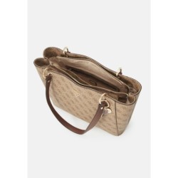 Guess NOELLE TOTE Sac à main latte logo/brown