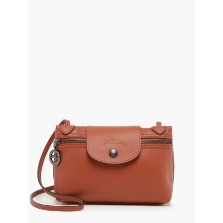 Sac bandoulière Le Pliage Xtra cuir LONGCHAMP Cognac